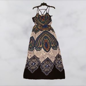 Patterned Maxi Dress